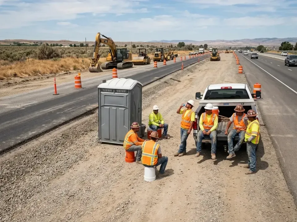 highway-road-construction-crew-007 — frequently asked questions, Porta Potty and Restroom Rentals in New Canaan, CT